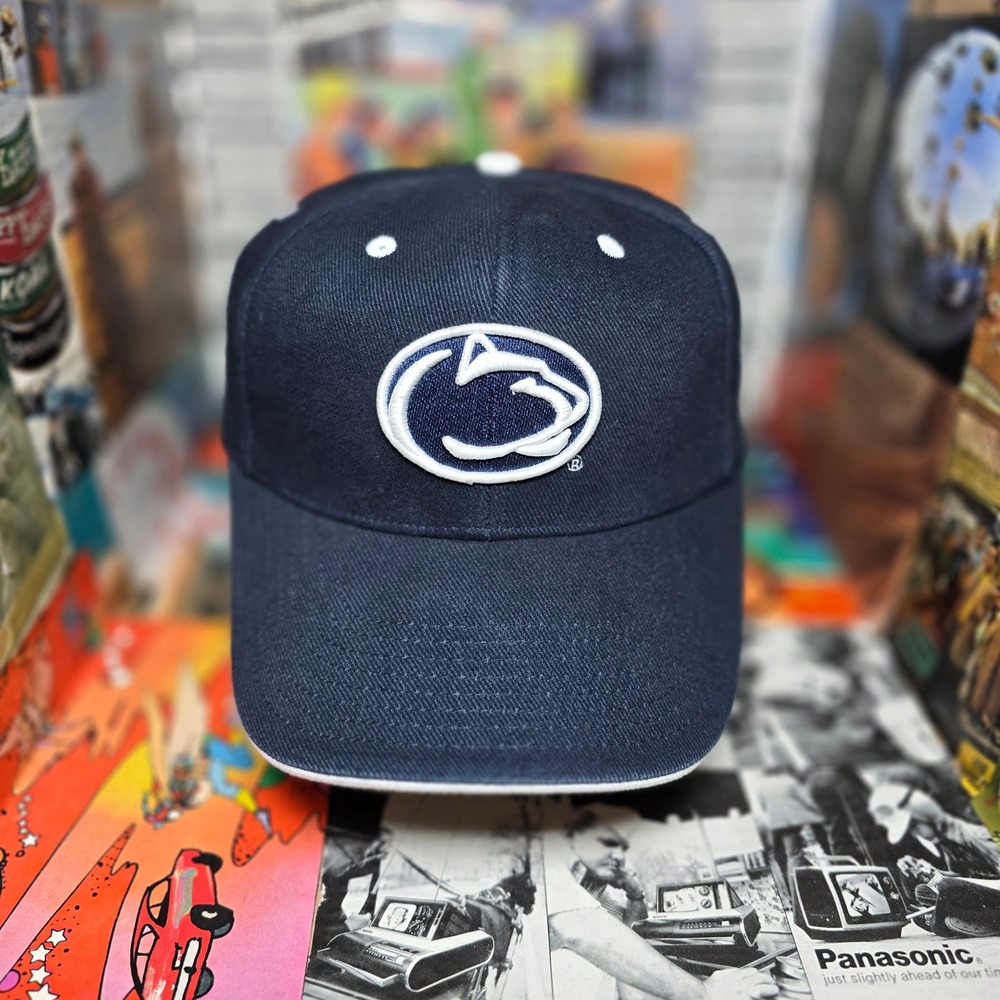Penn State Nittany Lions Y2K Retro Style Embroidered Collegiate Strapback Hat